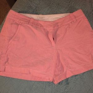 J Crew Soft Red Shorts